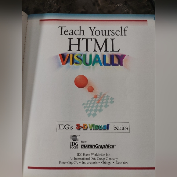 Teach Yourself Visually HTML - Picture 5 of 6